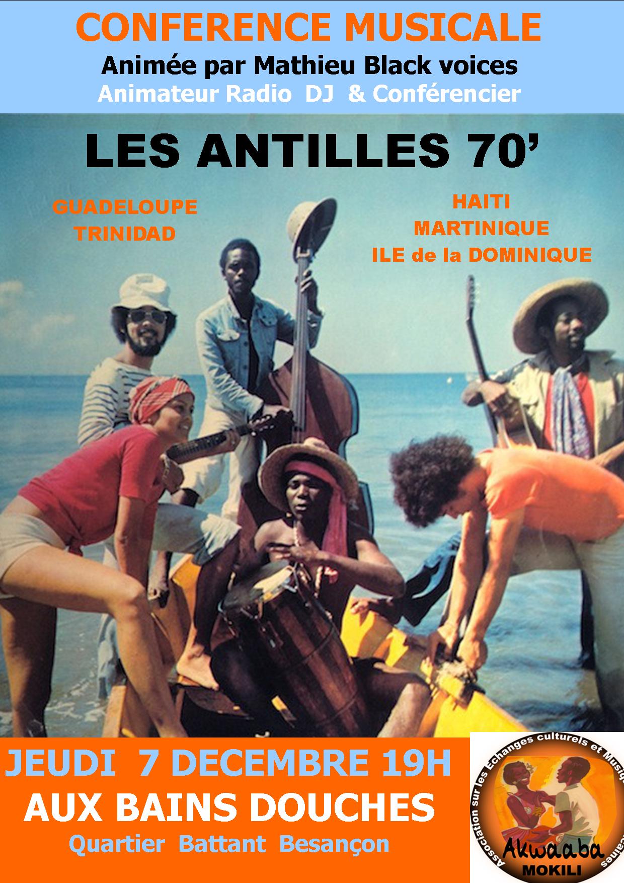 conférence ANTILLES années 70